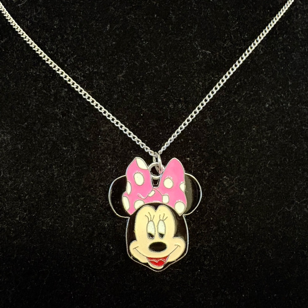 Minnie Mouse Pendant Necklace